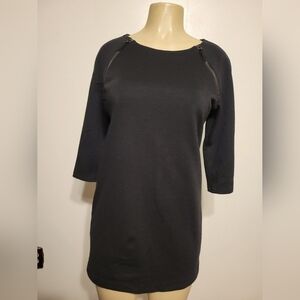 Michael Kors Black Long Sleeve Dress. Demure Office Classic Size 10